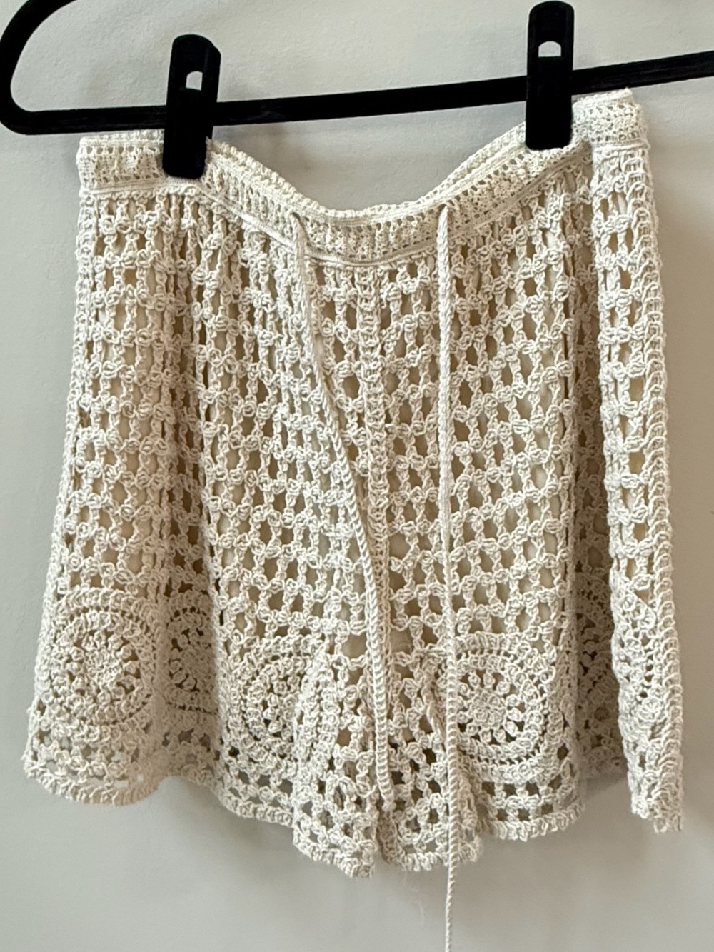 Somya Collection Crochet Halter Crop Top and Mini Skirt Set - Picture 6 of 8